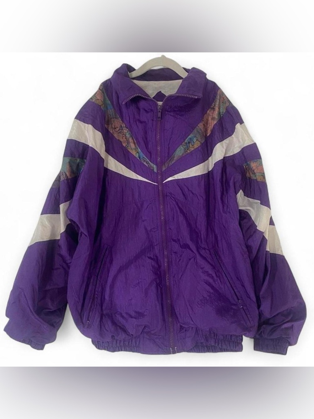 Vintage Winterset Purple Windbreaker